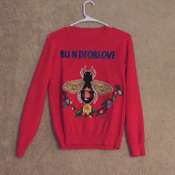 gucci inspired sweatshirt